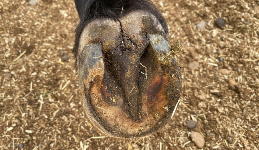 how to trim founder horse hooves
