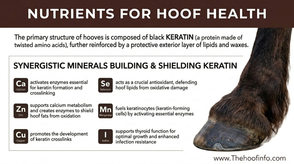 Nutrition for Stronger Hooves of white line disease