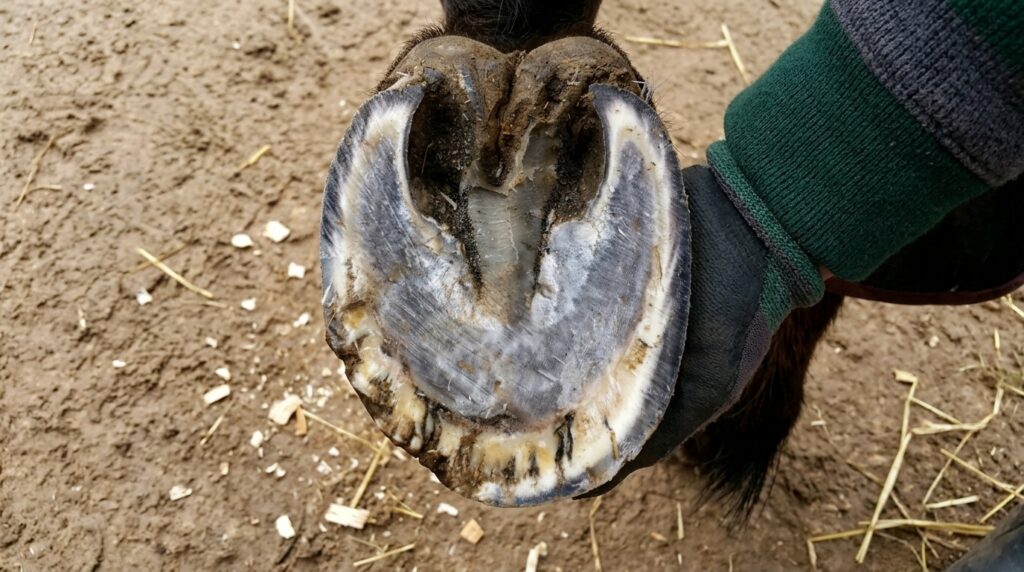 White Line Disease Treatment in Horses