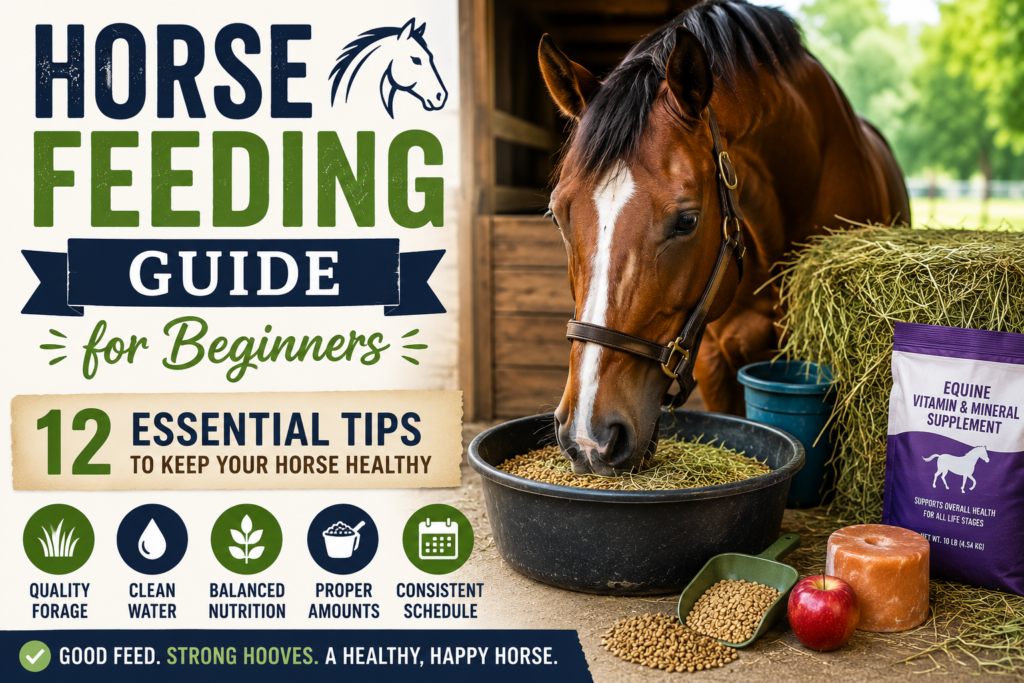 12 Horse Feeding Tips Every Beginner Should Know