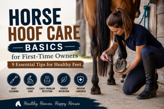 Horse Hoof Care Basics for First-Time Owners