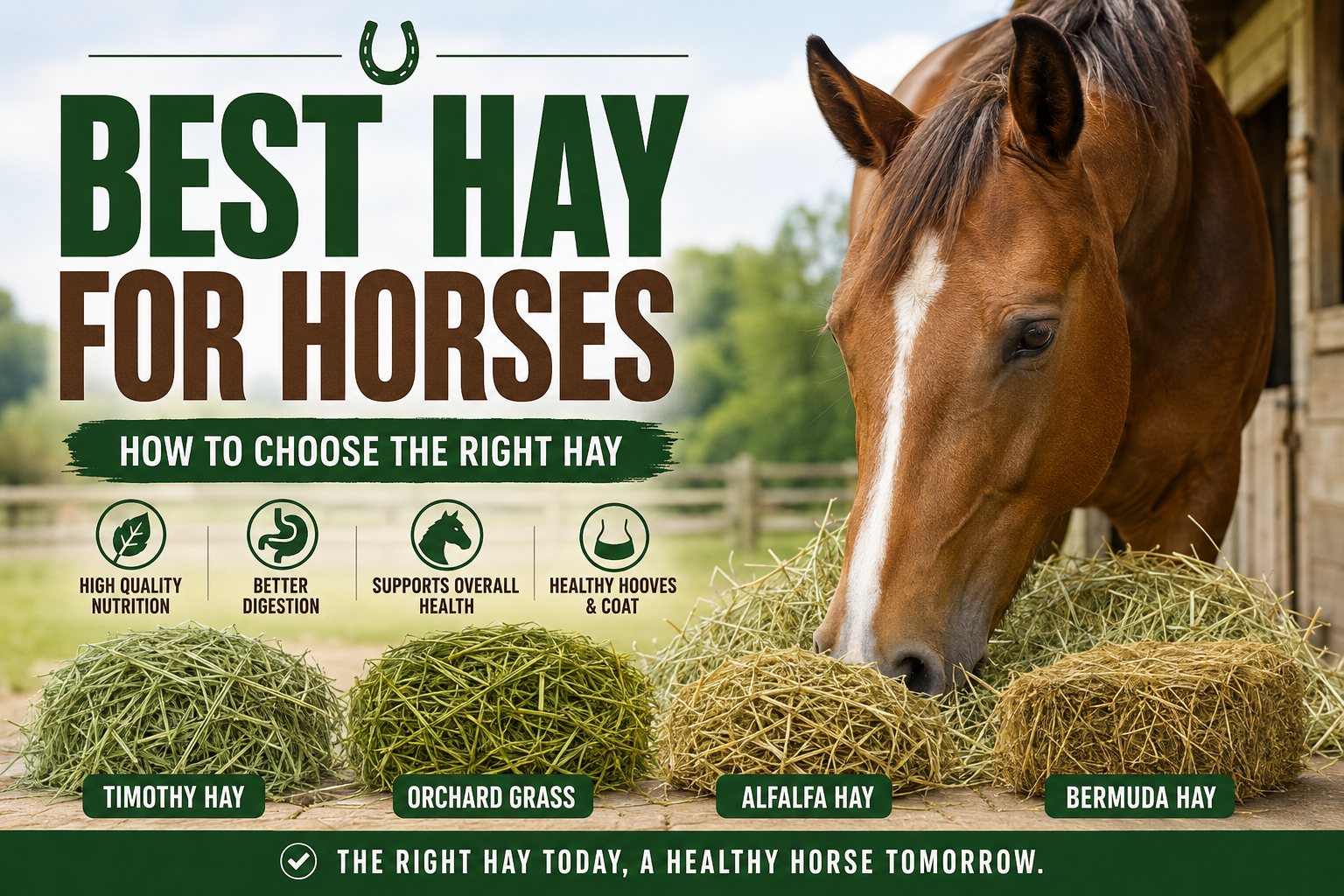 Best hay for horses