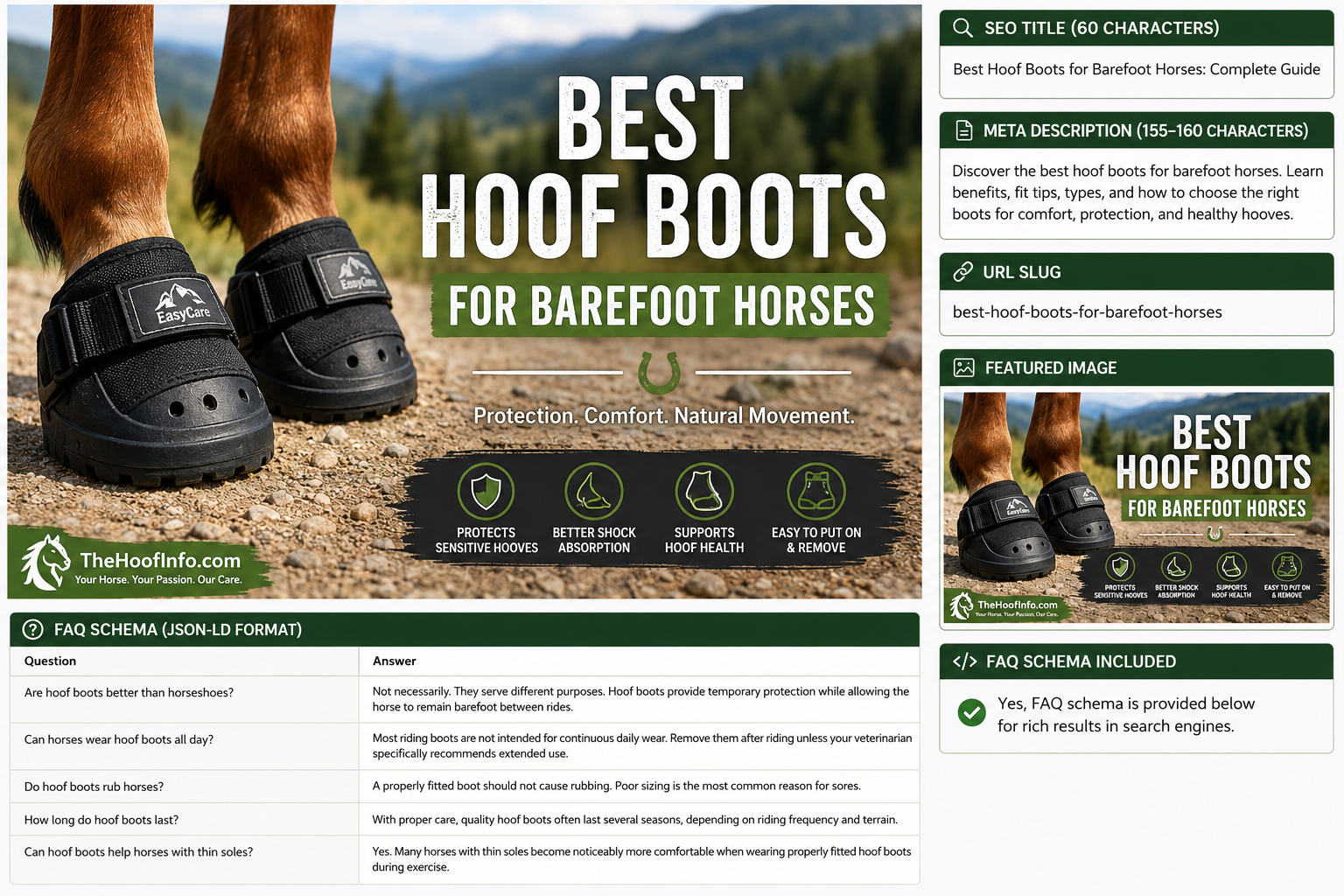 Best hoof boots for barefoot horses