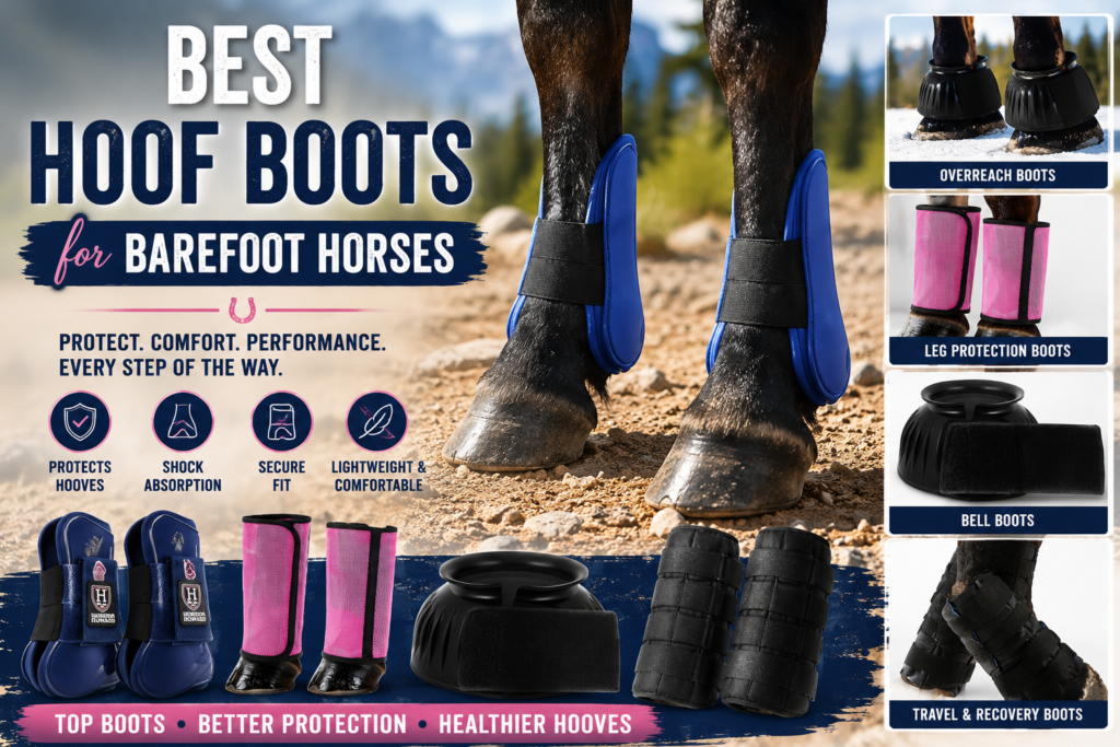 Hoof boots for barefoot horses
