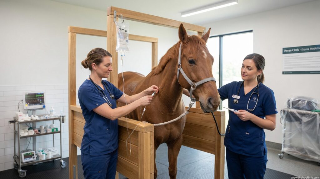 How to treat dehydration in horses