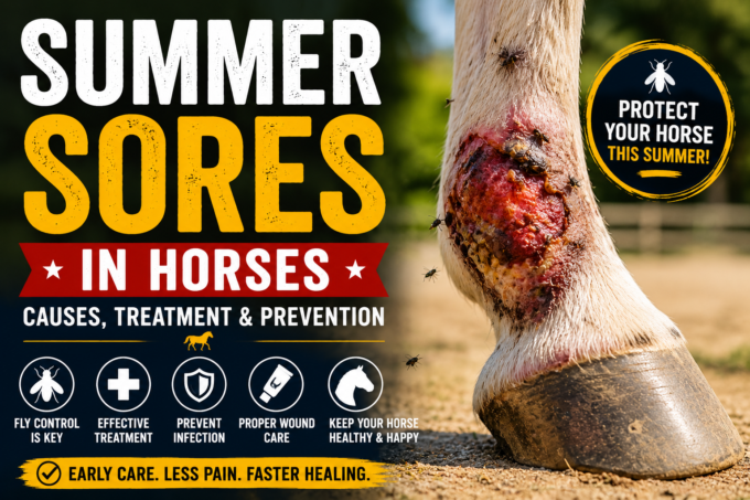 Summer sores in horses