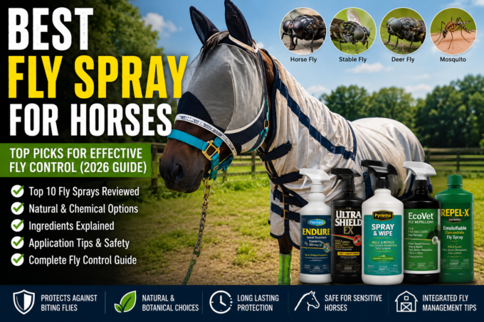 What is the best fly spray for horses in 2026