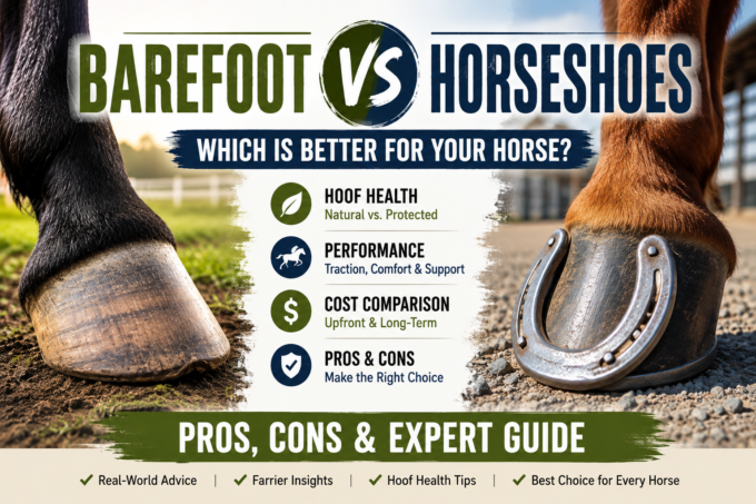 Barefoot vs. Horseshoes Which Is Better for Your Horse ?